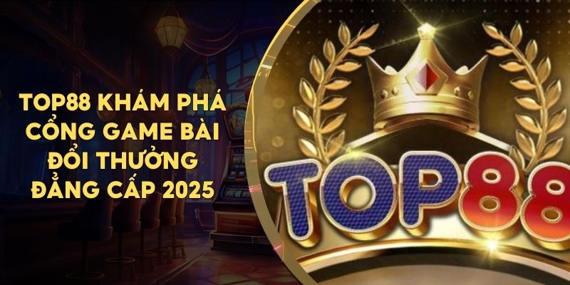 Cổng game bài đổi thưởng uy tín TOP88 - phương thức nạp rút tiền đa dạng
