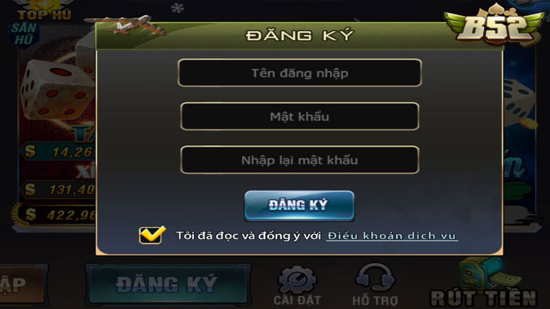 Quy trình chi tiết đăng ký game bài đổi thưởng