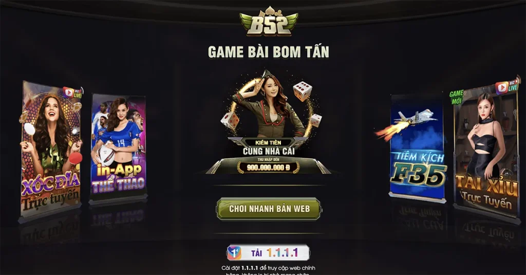 Kênh liên hệ cổng game bài đăng cấp B52
