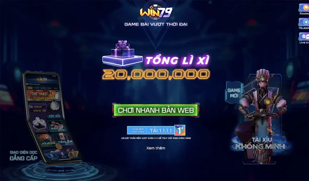 Liên hệ game bài đổi thưởng vượt thời đại win79