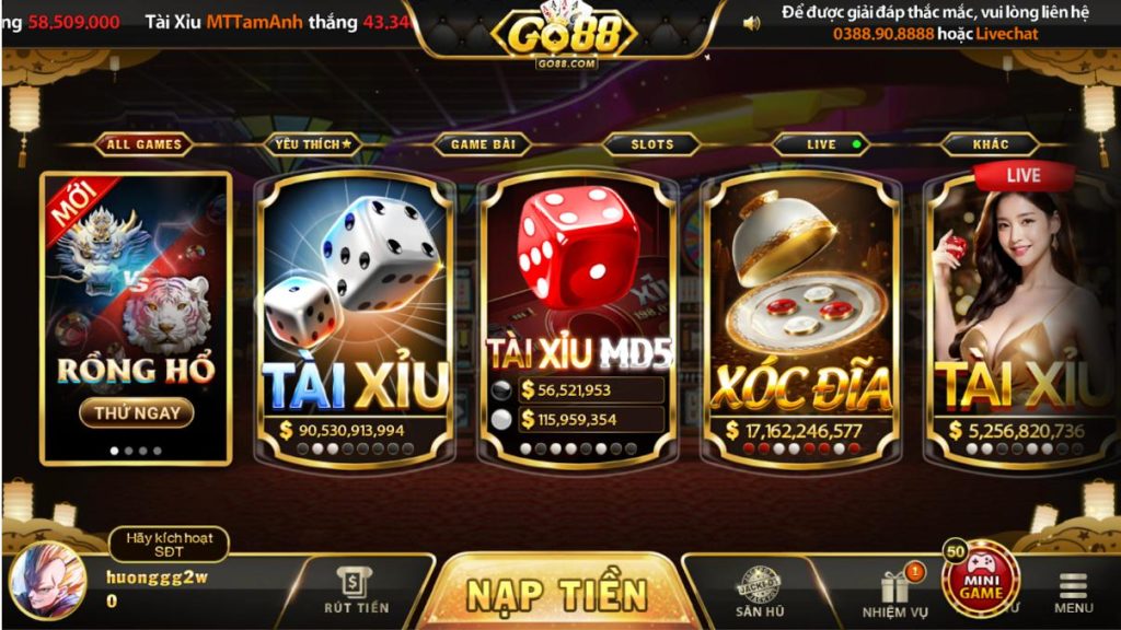 Lý do Go88 được gọi là game bài đổi thưởng “đại gia”