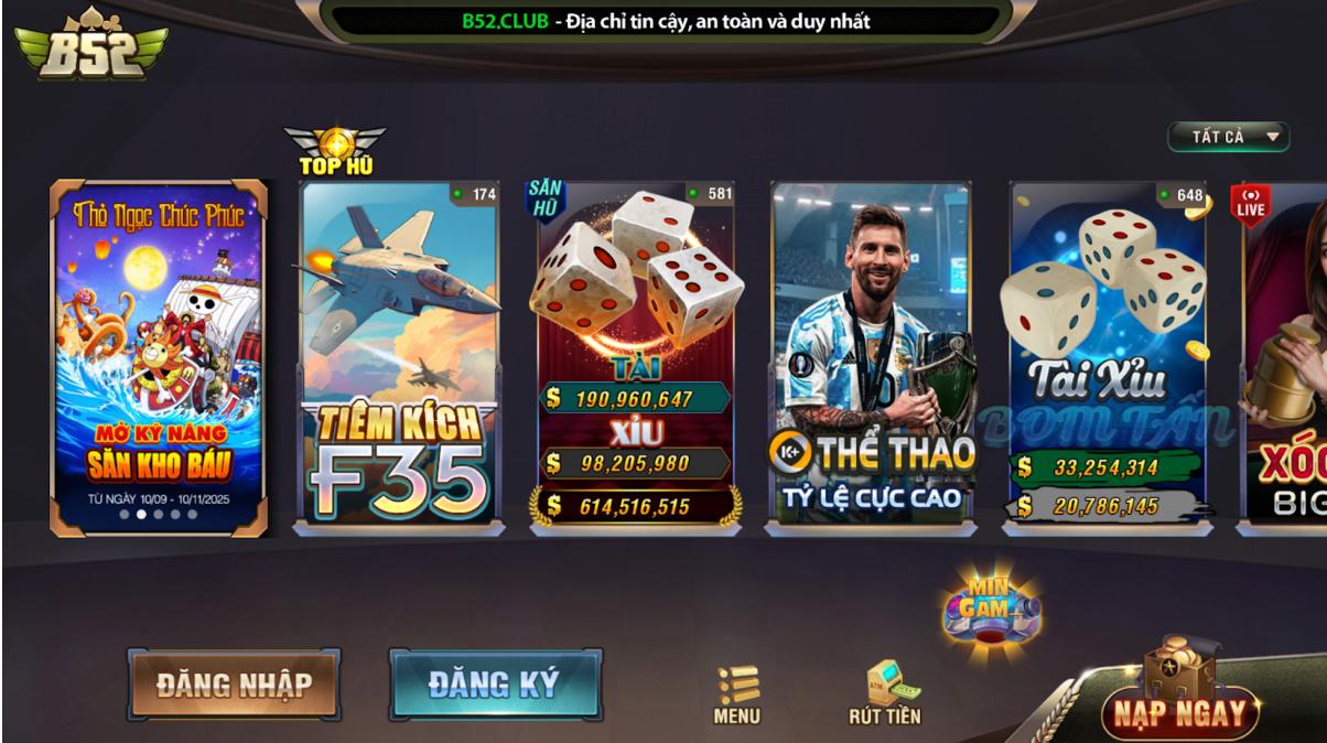 Các thông tin tổng quan về B52 Club