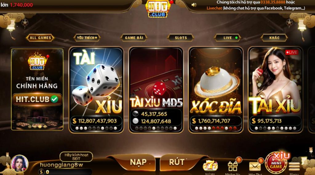 Ưu điểm nổi bật của cổng game Hitclub