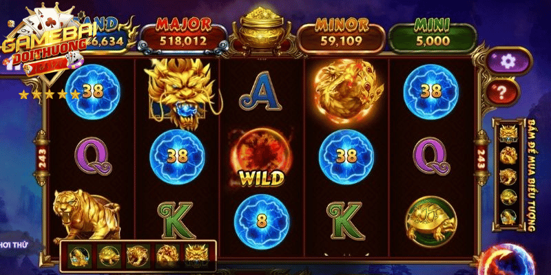Bí kíp quay hũ Kho Báu Tứ Linh rinh thưởng hậu hĩnh cho game thủ