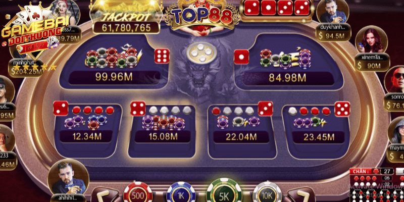 Khám phá thông tin hấp dẫn game bài đổi thưởng xóc đĩa online Top88