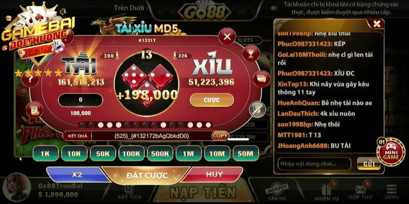 Những ưu điểm điểm nổi bật về siêu phẩm Game Bài Đổi Thưởng Tài Xỉu GO88